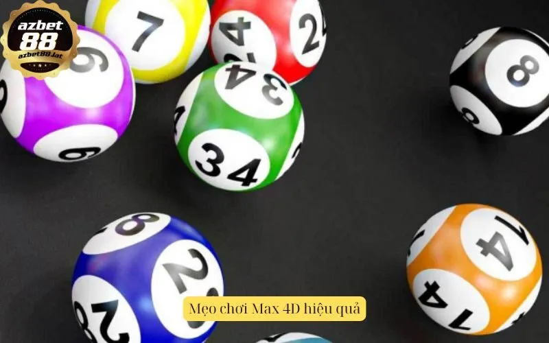 Mẹo chơi Max 4D hiệu quả