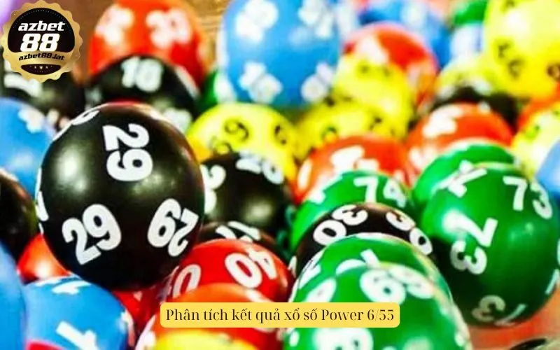 Phân tích kết quả xổ số Power 6/55